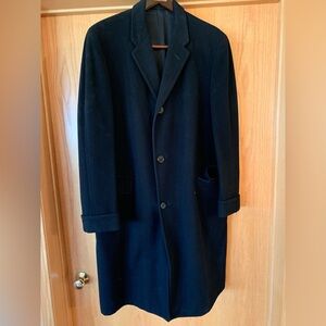 Men’s XL Bespoke Cashmere Overcoat